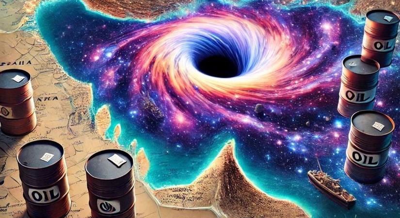 Szupermasszív gazdasági fekete lyuk szippantja be a világot