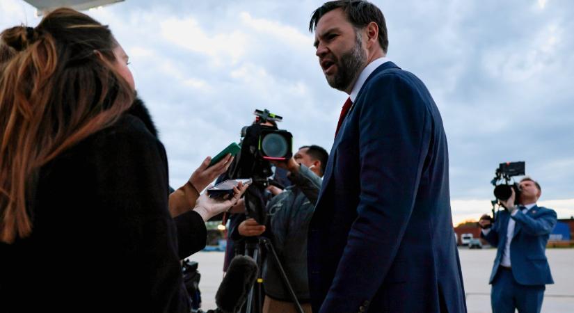 Landolt az amerikai alelnök gépe Budapesten