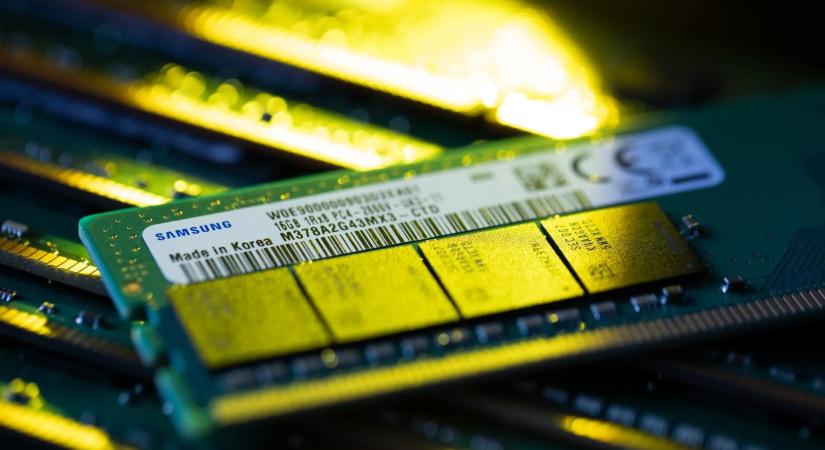 A memória az új arany, a Samsung pedig az aranybánya