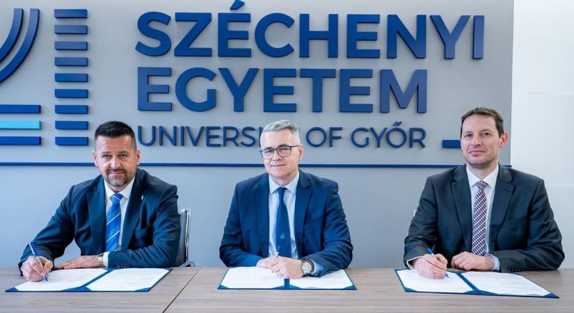 Stratégiai partnerségre lépett a Széchenyi István Egyetem és az Első Mosonmagyaróvári Torna Egylet 1904