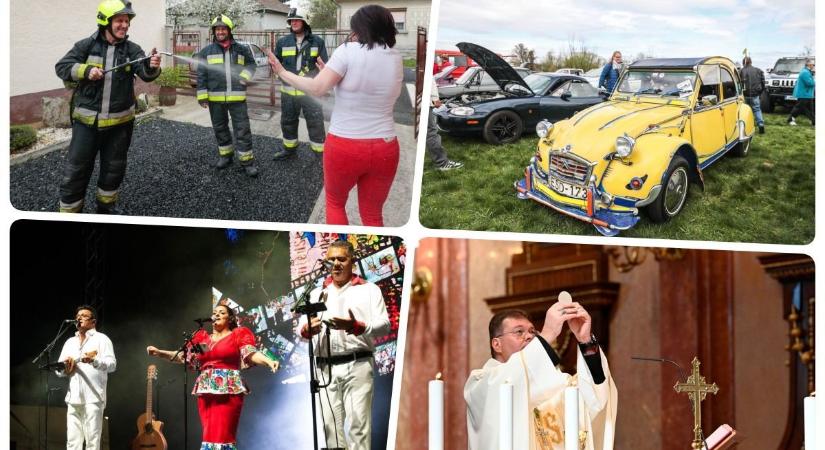 Koncertek tojáskeresések és veteránautók - gigagalériák a húsvéti hosszú hétvégéről