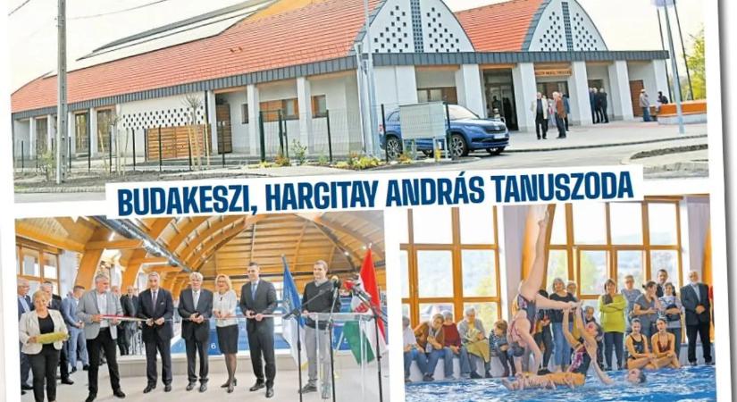 NS-képeslap: világbajnok nevét viseli a Makovecz-stílusú uszoda