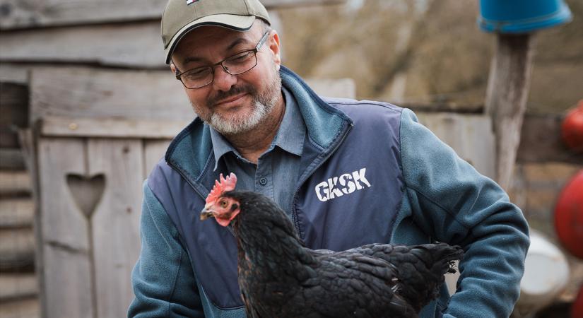 A tyúk nem buta, a disznó nem lusta – Árpádnak több mint 300 állata van, a javának tudja a nevét, és őt hívja Hollywood, ha állatszereplőre van szükség