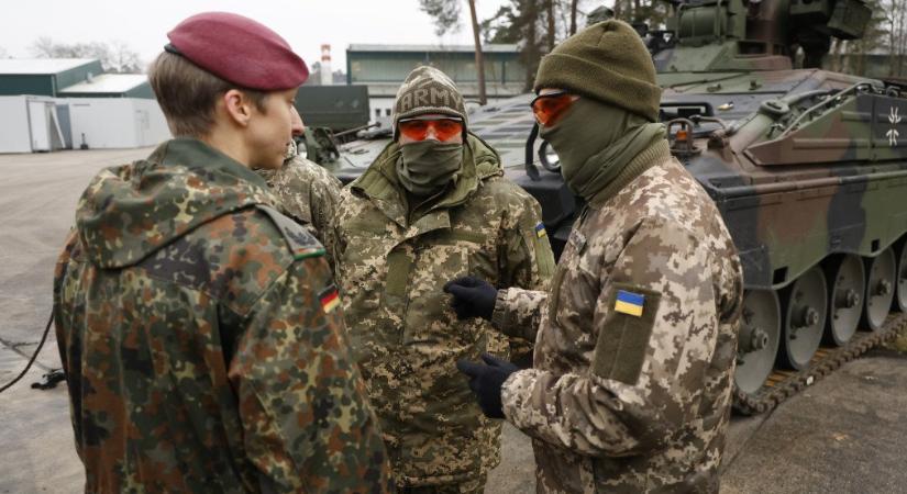 Több tízezer ukrán katona vett részt kiképzésen Németországban