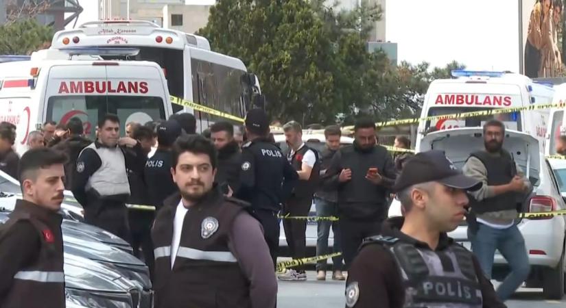 Videó: lövöldözés volt Izrael isztambuli konzulátusánál, ketten meghaltak