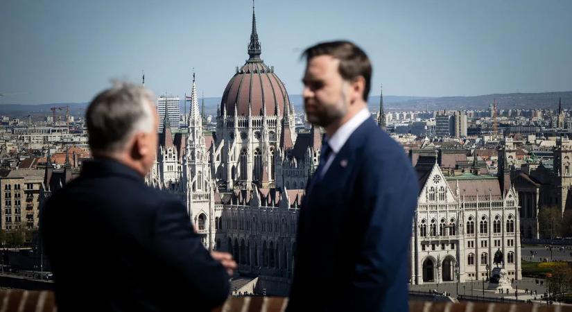 Magyarországon a világsajtó szeme J. D. Vance budapesti útja miatt