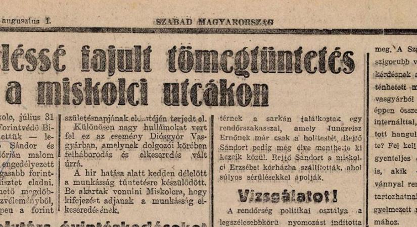 Parázs a hamu alatt – a miskolci lincselés