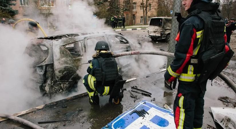 Nincs menekvés a drónok elől: brutális orosz támadás érte Ukrajnát – videó