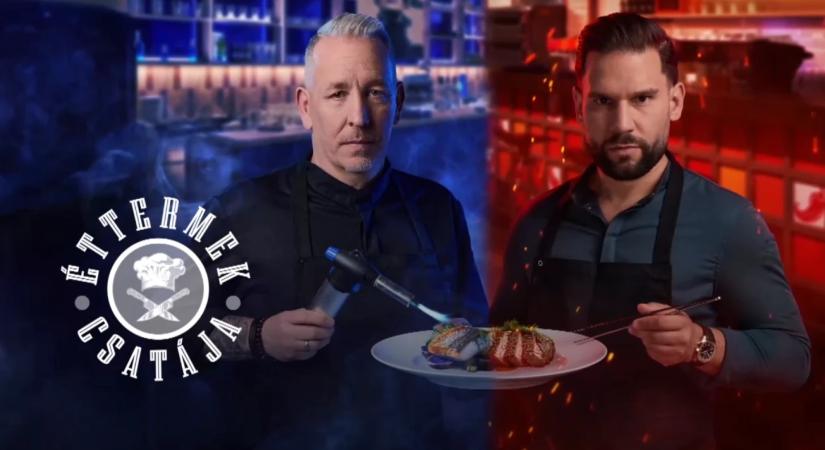 Kiderült, mikor csap össze Sárközi Ákos és Rácz Jenő a legújabb gasztro-realityben