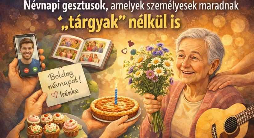 A névnapok visszafogottabbak a születésnapoknál