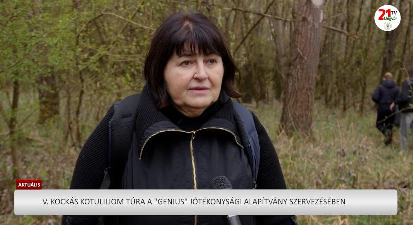 Aktuális (2026.04.07) - V. Kockás Kotuliliom Túra a quot;GENIUSquot; Jótékonysági Alapítvány szervezésében (videó)
