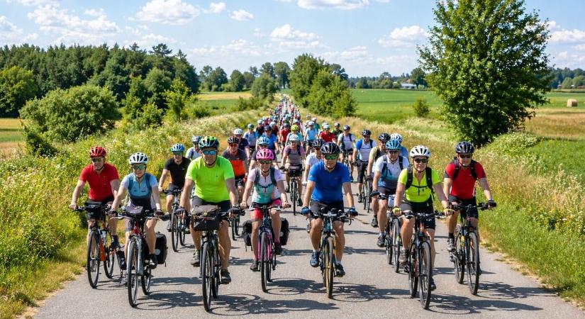 Bringára fel – Kerékpártúra Kulcson az egészség jegyében