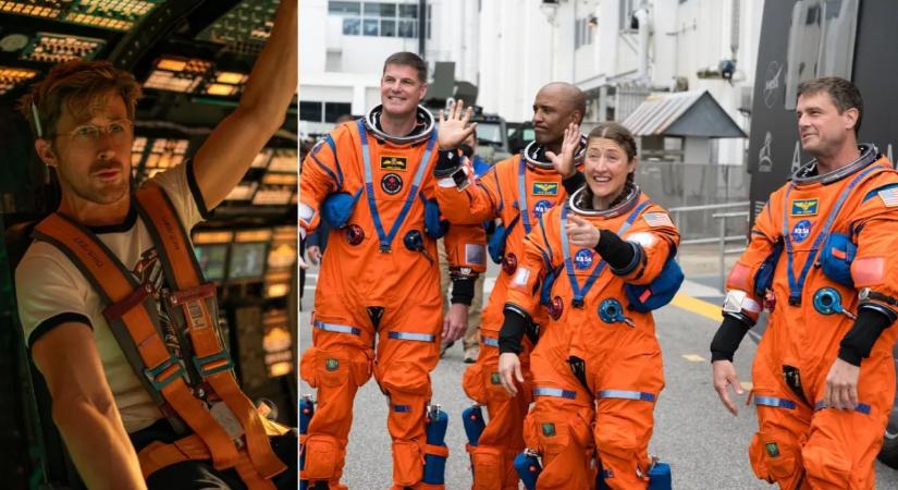 Nem hiszed el! Ryan Goslinggal készült fel az Artemis II legénysége