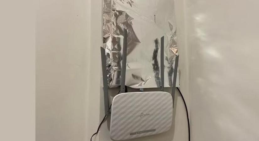 Filléres hackből lett trend: tényleg erősebb lesz a wifi jel?