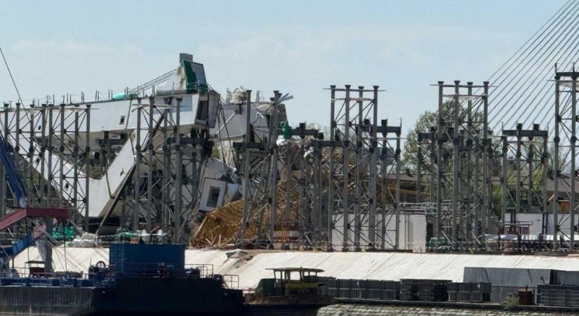 Összeomlott egy daru, egy ember meghalt