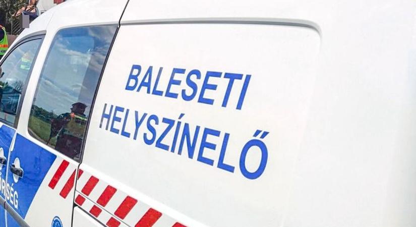 Két autó ütközött össze Szombathelyen