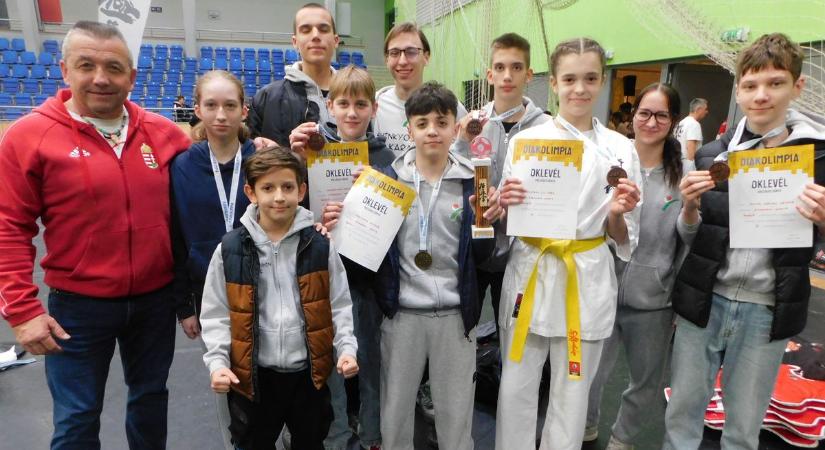 Legyőzhetetlen volt, országos diákolimpiát nyert az ifjú tarján-tatai harcos