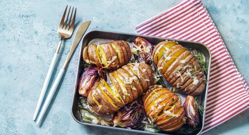 Így lesz főétel krumpliból: Hasselback burgonya otthon