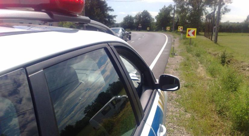 Baleset történt a 87-esen, Táplánszentkeresztnél