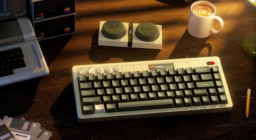 Fél évszázados Apple jubileumot ünnepel a 8BitDo ízig-vérig fém billentyűzete
