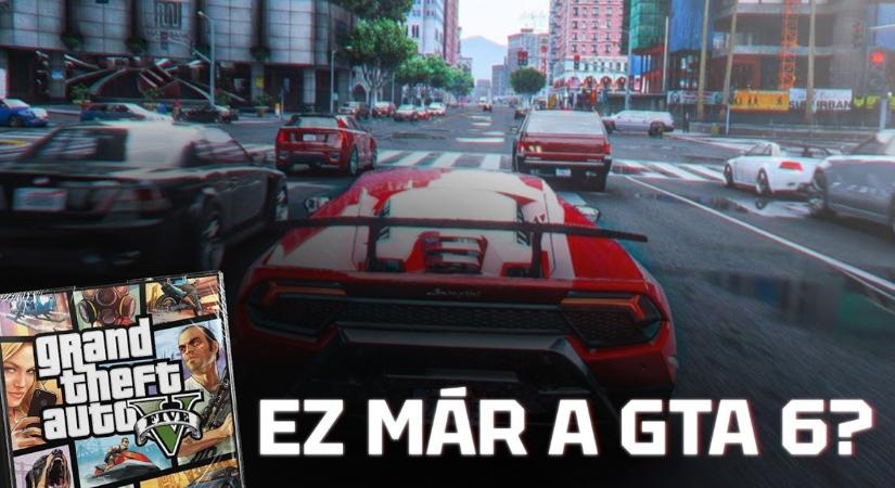 Brutális hogy különféle modokkal mennyire valósághű lehet a GTA 5