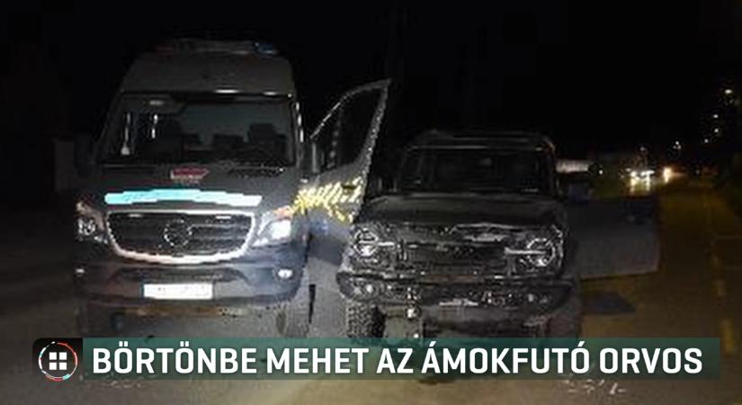 Locsolkodni volt - ezzel védekezett a részegen menekülő orvos, miután majdnem elgázolt egy rendőrt