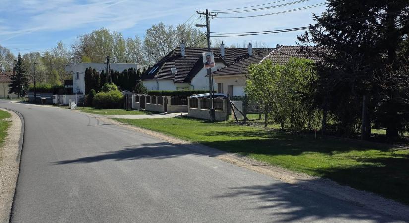 Járdaépítés kezdődik Pinnyéden a Szent Vendel utcában