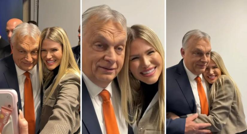 Vasvári Vivien, miután szelfizett Orbánnal: Úgy megölelgettem, mint Micimackó a kis mézes csuprát
