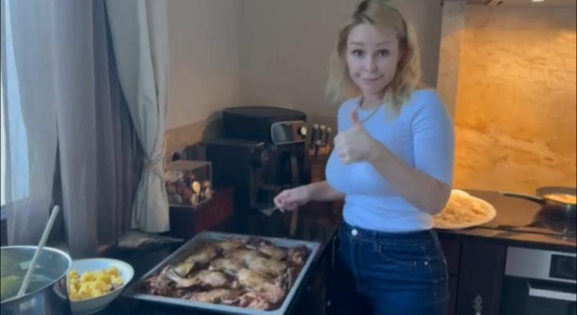 Köllő Babett: 17 emberre főzünk ma – így telt a sztárok húsvétja