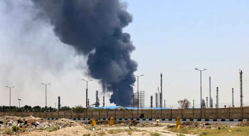 Izrael iráni petrolkémiai komplexumokat támadott, iráni katonai vezetőket likvidált