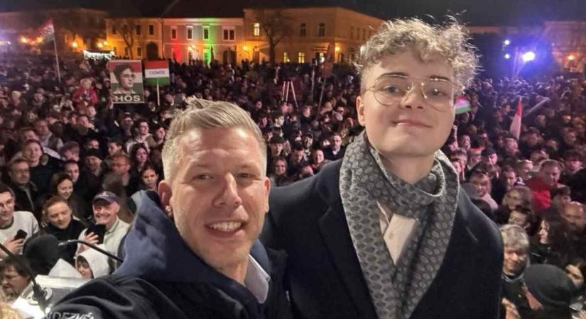 Gundalf is megszólalt Vácon, Magyar Péter gyűlésén