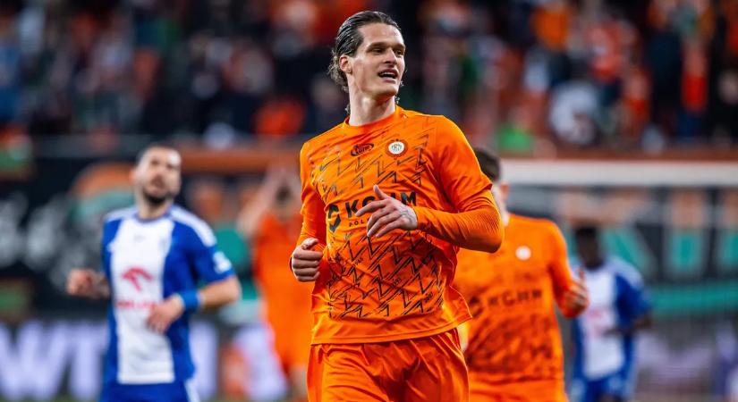 Szabó Levente gólja ellenére kikapott a Zaglebie Lubin – videó