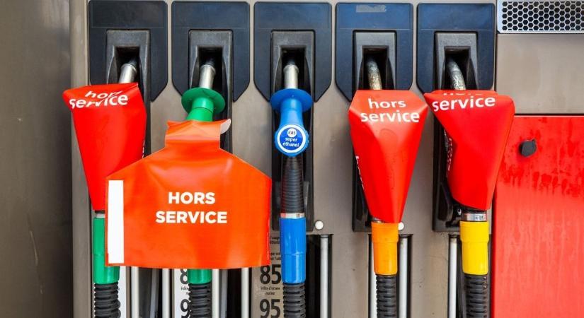 Több benzinkúton nincs üzemanyag Franciaországban