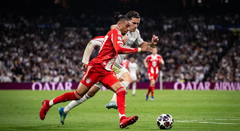 Padlóra került a Real Madrid a Bayern München ellen, de a KO elmaradt