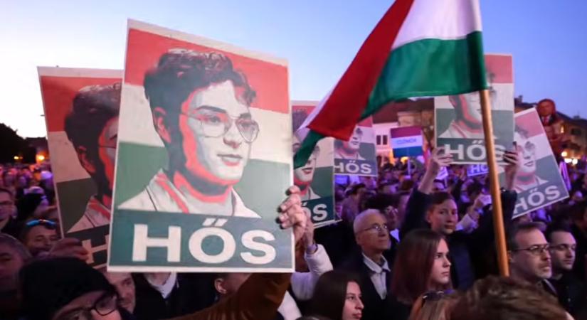 Gundalf is felszólalt Magyar Péter keddi rendezvényén