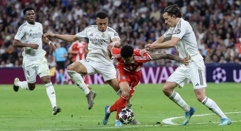 Kiakadt a Real Madrid edzője, egyetlen játékoson csattant a Bayern elleni pofon