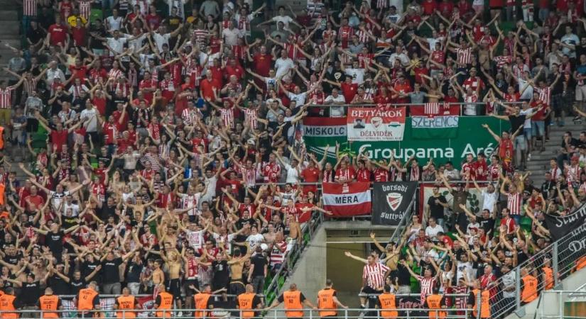 „Újabb szégyen”  a DVTK szurkolói az utolsó táncra készülnek a Fradi ellen