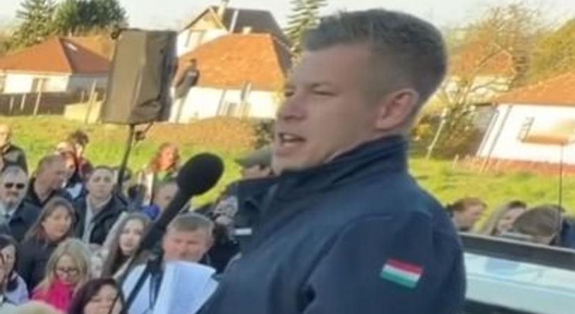 Köpni-nyelni nem tudott Magyar Péter, amikor meglátta Ráckevén a helyi Fidesz-jelölt képét (VIDEÓ)