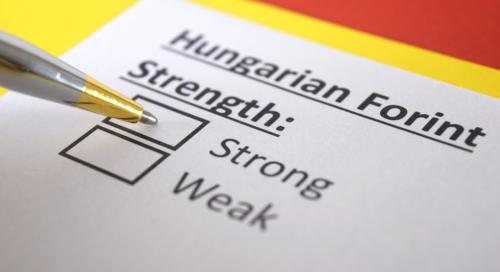 Jelentősen erősödött a forint árfolyama reggel