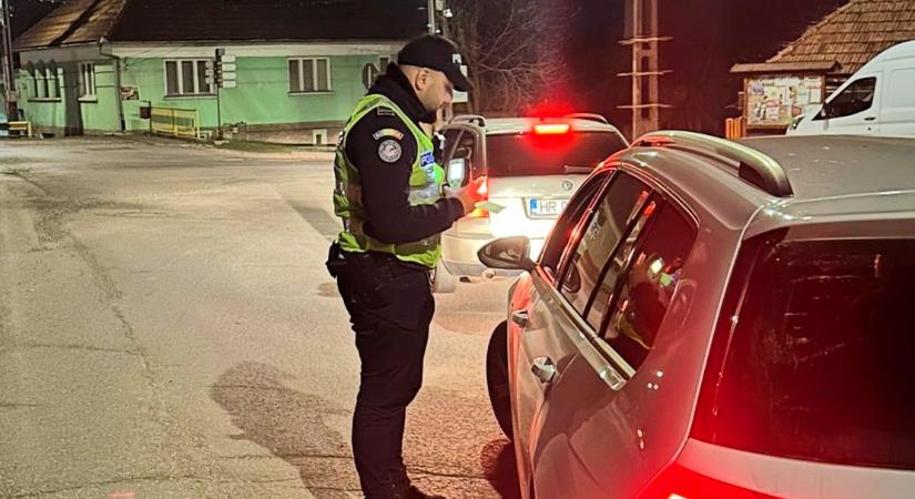 Több tucat jogosítványt vontak be az ünnepek alatt Hargita megyében