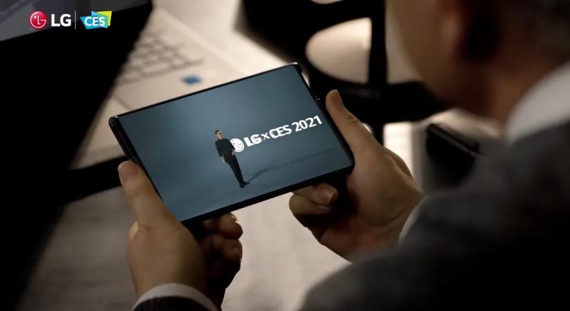 Ilyen lett volna a kigördülő kijelzős mobil, de sajnos a gyártó bedöntötte a mobilüzletágát