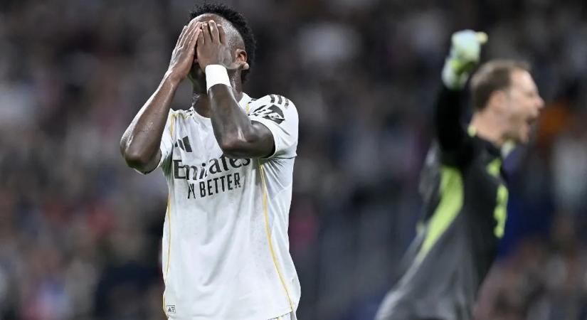 A Real Madrid szurkolói könyörtelenül kifütyülték Vinícius Júniort