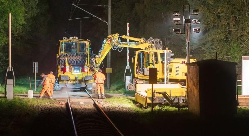 Éjjel dolgozik a MÁV: mutatjuk, mikor és hol lesznek korlátozások