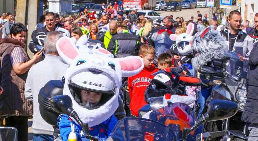 Az idén is csodát tettek a motoros nyuszik Somogyban – nézd meg a fotókat