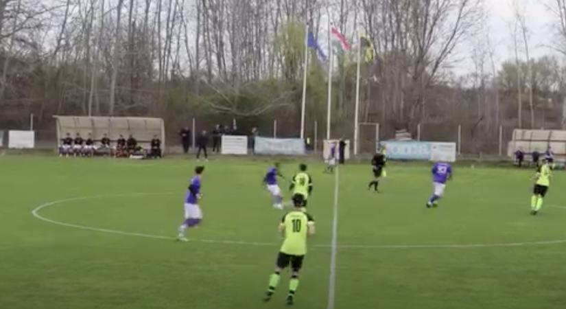 A megye II-ben jártak közel a világrekordhoz: Az 5. másodpercben már gólt láthattak a szurkolók - videó