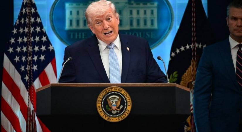 Donald Trump tűzszünetet kötött Iránnal, eddig tarthat a béke