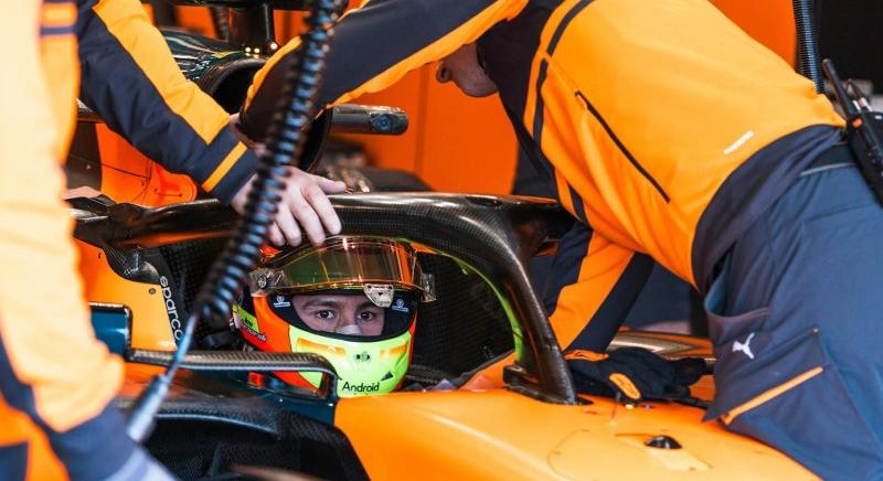 Újabb McLaren-teszt: Fornaroli folytatta az F1-es felkészülést