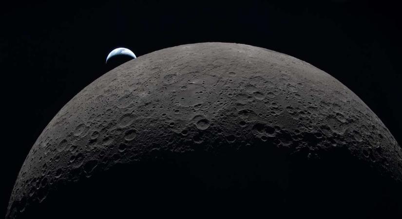 Rekordot döntött az Artemis II, közben lélegzetelállító fotókat készítettek a Hold túlsó oldaláról