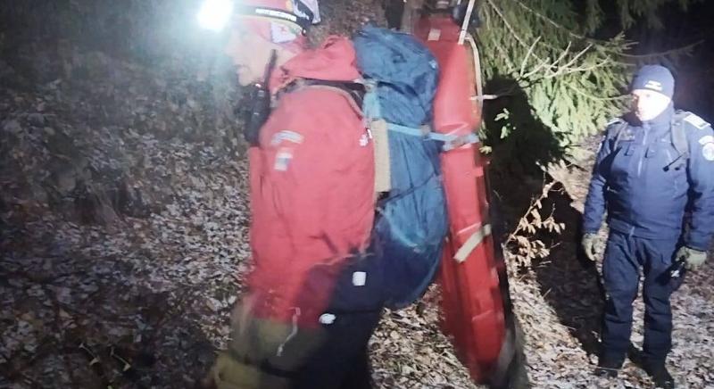 Súlyos állapotban levő, inzulinfüggő ukrán fiatalt mentettek meg a hegyekben
