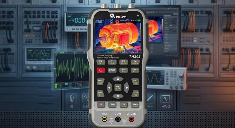 Négy profi műszer egyben – Megérkezett az AV TOOLTOP TH202